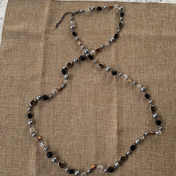 Premier Designs Costume Beaded Layering Necklace - Picture 2 of 5